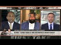 Stephen A. to Kyrie Irving What do you mean you don't need a coach!  First Take