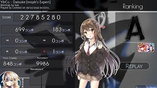 ReplayEdit | Cookiezi | 9.98* | Y\u0026Co. - Daisuke [moph's Expert] +HDDTHR