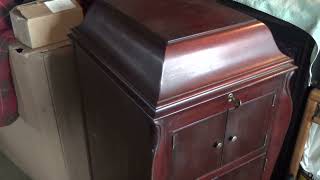 Victor Victrola VV-XI 1917 mahogany first look 363451G