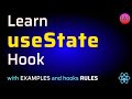 Learn React useState Hook with Examples | React Hooks Rules | ReactJS