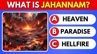 JAHANNAM QUIZ 🔥 Islam Quiz