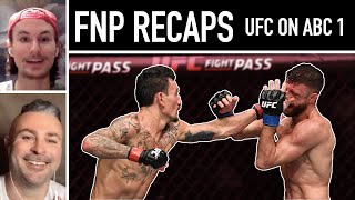 FNP Recaps | UFC Fight Night: Holloway vs. Kattar