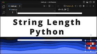 How to find the Length of Python String?