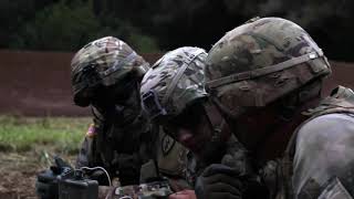 Soldiers Conduct Live Claymore Range