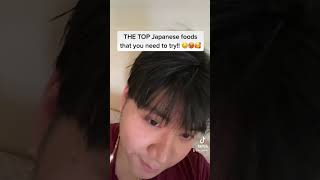 Top Japanese Foods 🇯🇵 that you need to try! MUST WATCH!