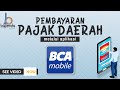 PEMBAYARAN PAJAK DAERAH MELALUI BANK BCA