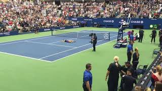 US Open female final 2019 (Bianca Andreescu - Serena Williams) : Match point