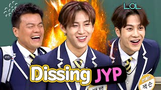 [Knowing Bros] 'PYTHON' GOT7 Dissing Their Boss JYP Moments 🔥