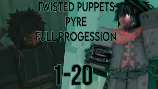 TWISTED PUPPETS PYRE FULL PROGRESSION || Deepwoken || #deepwoken #deepwokenprogression #roblox