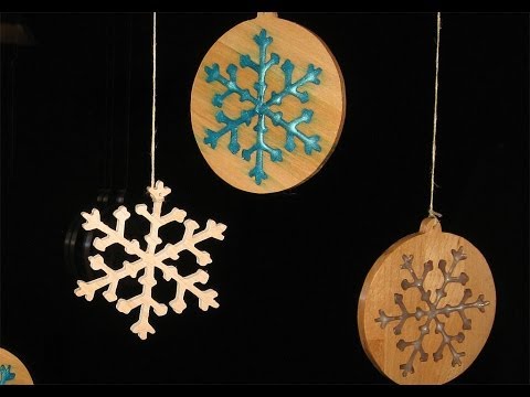 make some Christmas Snowflake Ornaments make some Christmas Snowflake Ornaments