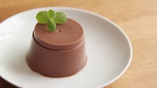 초코에몽으로 초코우유 푸딩만들기! 과연 그 맛은? : chocolate drink pudding