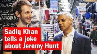 Sadiq Khan tells a joke about Jeremy Hunt | Time Out London