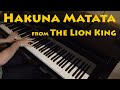 Hakuna Matata from The Lion King – Piano cover