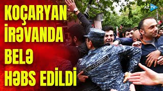 Robert Koçaryan İrəvanda həbs edildi: Ermənistanı yeni etiraz dalğası bürüdü