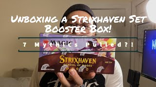 First Strixhaven Set Booster Box!