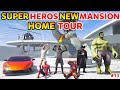 Super Heros Super Mansion In Gta 5 | Home Tour | Gta V In Telugu | Super Hero Series #12