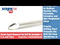 screwfix bosch diamond drill bits