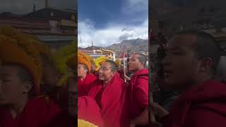 དགའ་ལྡན་ལྔ་མཆོད། ཆབ་དགོན་བྱམས་པ་གླིང་།