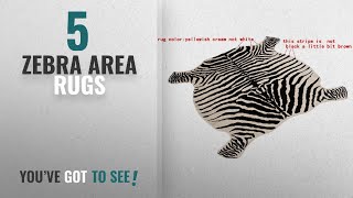 Top 10 Zebra Area Rugs [2018 ]: Area Rug Faux Zebra Print Rug 4x4.6 Feet Rug/Mat/Carpets For Home