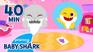 Where did Baby Shark's Color Go? | +Compilation | Colors for Kids | Baby Shark Official