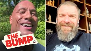 The Rock’s surprise message to Triple H: WWE’s The Bump, April 22, 2020