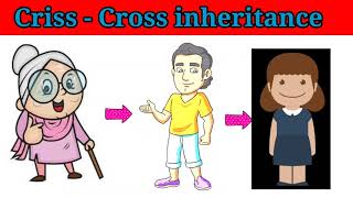 Criss-cross inheritance || hindi medium || jaisinghsir // Class 12th biology