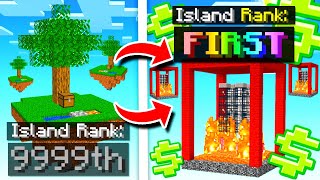 The BEST WAY to become the RICHEST ISLAND in *NEW* SKYBLOCK MAP | Minecraft SKYBLOCK SERVER #8