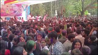 #dspmu Holi milan samaroh. #ranchi college Ranchi#holi #ranchi #viral