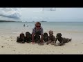 On a Beach, THE Sports Travel GOAT Had Fun With the Next Generation of Papua New Guineans, Oceania!