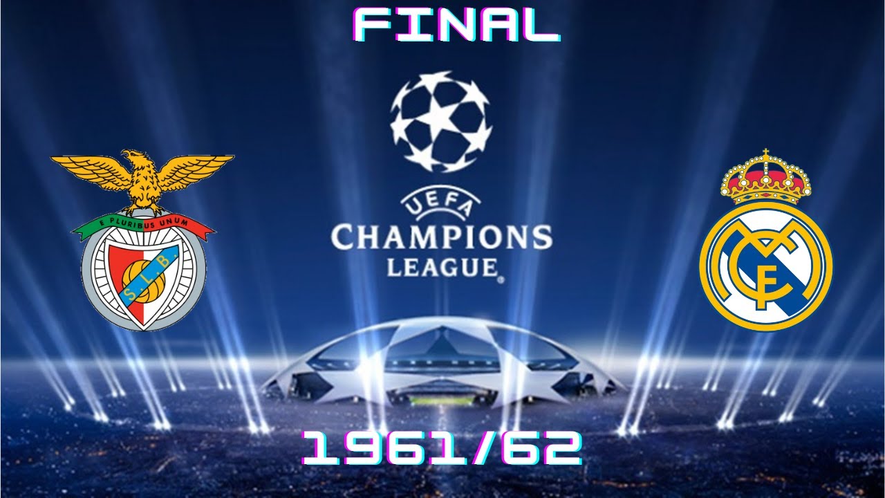 UEFA Champions League Final 61/62 Benfica Vs Real Madrid Gameplay - YouTube