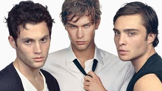 Ed Westwick, Chace Crawford and Penn Badgley Behind the Scenes of Details Magazine