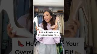 The Must Try Viral Heels Hack! Oversized Heels? No Problem! Try This Now! 💃🏻🥰   #fashion #viral #wow