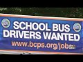 Area Schools Facing Bus Driver Shortage