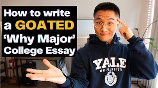 How to Write the “Why This Major” Supplemental Essay | Humanities Edition