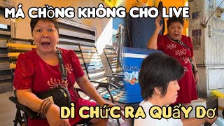 Dì Chức trả lời cmt chỉ trích, Dì Chức bận đầm đẹp làm gái bán Hoa giá 2 triệu