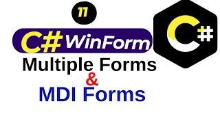 C# WinForms Multiple Forms Tutorial | Show & Hide Forms + MDI Forms Explained