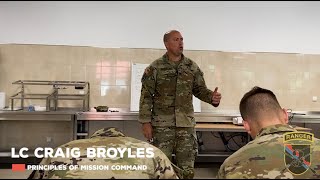 Principles of Mission Command