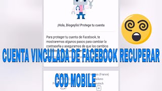 😱Como recuperar la cuenta de facebook vinculado con call of duty mobile* recuperar cuenta cod mobile