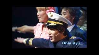 130129  Kyuhyun  Catch me if you can curtain call