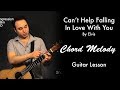 Can't Help Falling In Love With You by Elvis | Chord Melody Tutorial