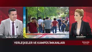 Üniversitemiz Rektörü Prof. Dr. Turgay Uzun, TV 100 Üniversite Yolunda Programında