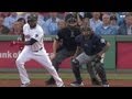 Ortiz's single pushes Red Sox ahead early