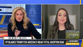 Rep. Sara Jacobs Joins MSNBC to Discuss Iranian Strike in Israel, Aid to Gaza, Abortion Bans, \u0026 More