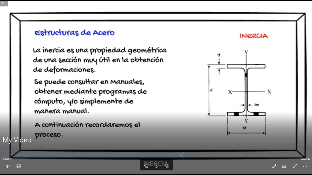 Centroide Inercia Módulo De Sección De Una Viga - YouTube