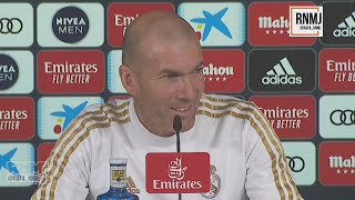 Rueda de prensa de ZIDANE previa Osasuna - Real Madrid (08/02/2020)