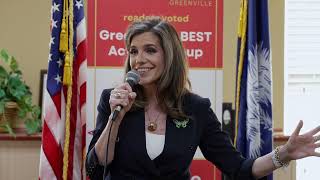 Nancy Mace speaks at Greenville GOP