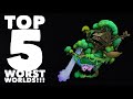 Top 5 Worst Kh Worlds!!!