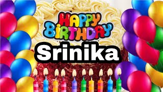 happy birthday to you srinika 🎉🥳🫵🏼🎂🎂 #happybirthday #capcut ‎ ‎@happybirthday 