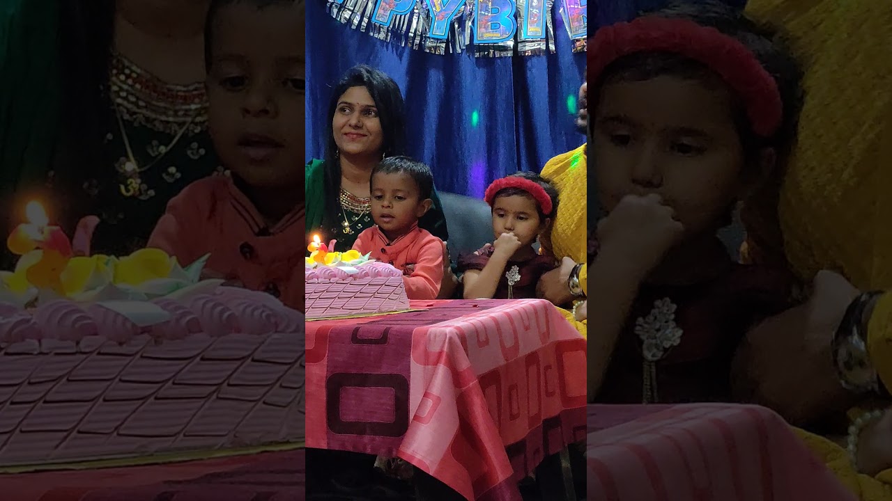 Mishika 3rd B-day - YouTube