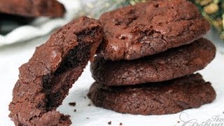 Double Chocolate Chunk Cookies